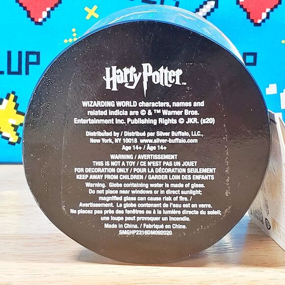 Wizarding World Harry Potter w/ Familiar White Owl Hedwig Water Globe Snow Globe - Picture 9 of 12